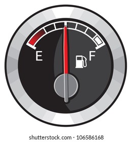 half gas tank