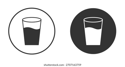 Medio icono de cristal para el diseño del Sitio web, logotipo para el Web y los App.