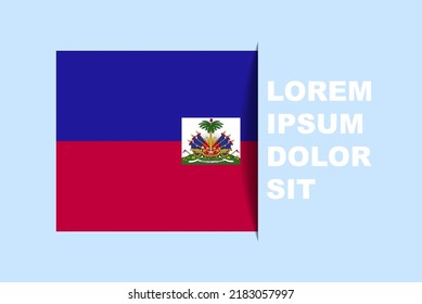 Haiti State Crest 3'x2' Flag 