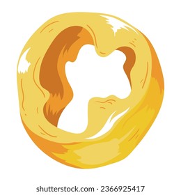 half jalapeno ingredient isolated icon