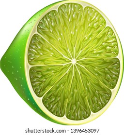  half lemon citrus fruit juice