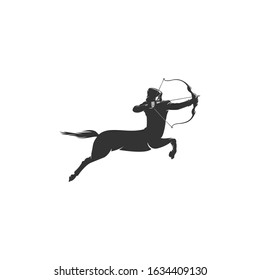 half man and horse archery logo