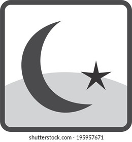 half a month with star icon