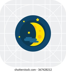 Half moon icon