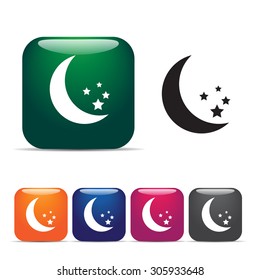 half moon icons