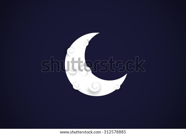 Half moon\
illustration