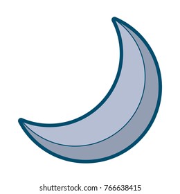 half moon night celestial natural image