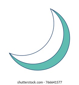 half moon night celestial natural image