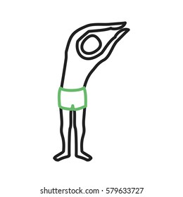 Half Moon Pose Left