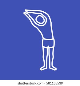 Half Moon Pose Right