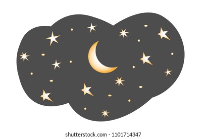 Half Moon And Stars.