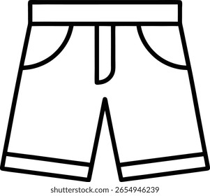 Medio Arte vectorial de pantalón Iconos y gráficos