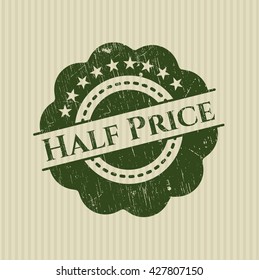 Half Price grunge stamp