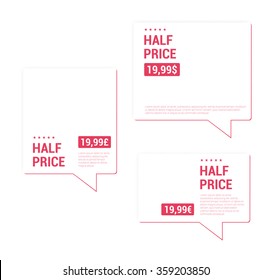 Half Price Price Tags