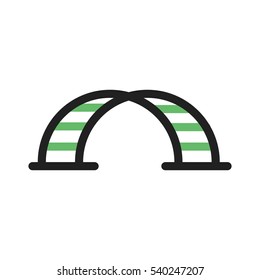 Half Round Monkey Bar