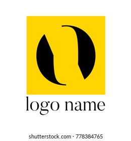 Half serif logo
