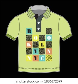 Half Sleeve T-Shirt Design Vector