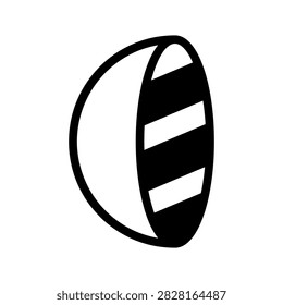 Half Sphere Side Icon