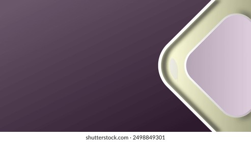 half square abstract background vector design