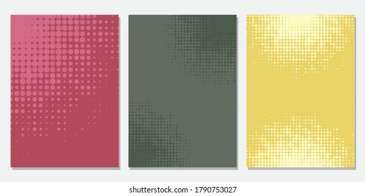 ABSTRAKTER HALBTONER HINTERGRUND VEKTORGRAFIK 