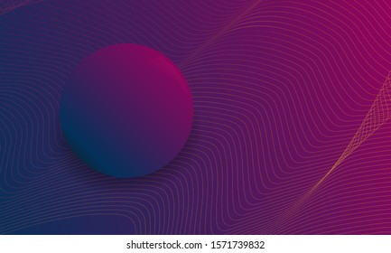 half tone ball on the motion wave