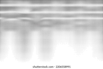 Half Tone Dots Gradient Background. Vector Illustration. Eps 10.