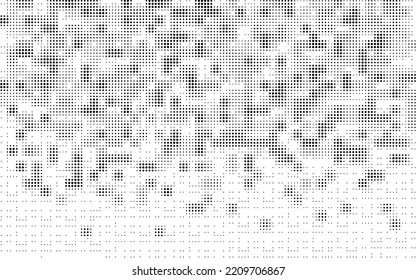 Half Tone Dots Gradient Background. Vector Illustration. Eps 10.