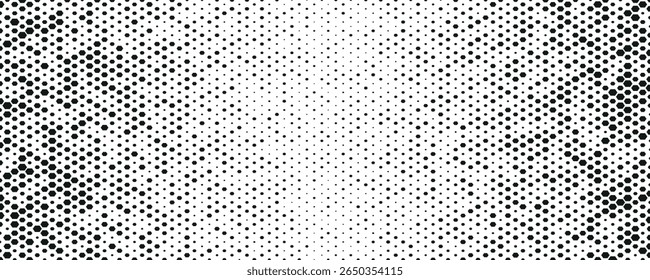 Half tone dots gradient background. Halftone faded gradient texture.