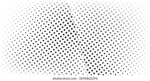 Half tone gradient. Dotted fine dot spraying and halftone dotted background seamless horizontal geometric texture good simple nice