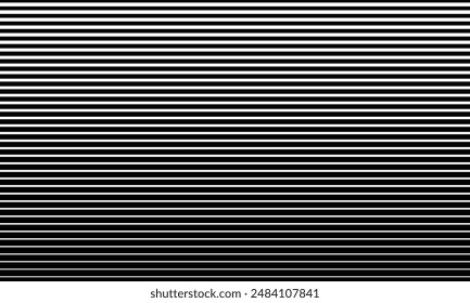 Half tone gradient horizontal line pattern. Faded halftone white lines. Fading gradient background. Vector Illustration