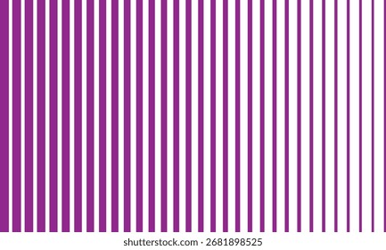 Half tone gradient line pattern. Faded halftone purple lines. Fading gradient background. vertical abstract geometric texture with parallel stripes.