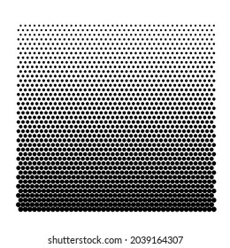 Half tone graphic design element for background