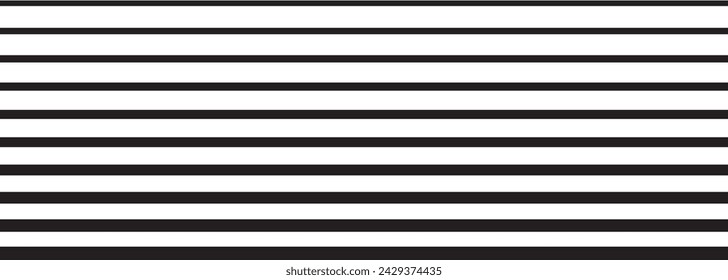  Half tone line pattern. Faded halftone black lines. Fading gradient background. Horizontal abstract geometric texture with parallel stripes. Gradient pattern. Vector illustration on white background.