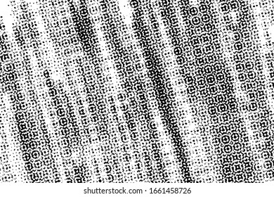 Elemento superpuesto artístico de punto de arte pop de media tonalidad. Grunge la textura superpuesta de media tonalidad en blanco y negro. Plantilla de diseño de envejecimiento de ruido sucio. Vector EPS10.