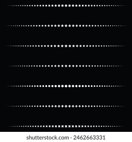 Half tone social media element design