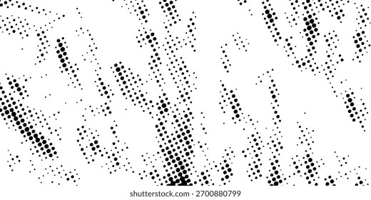 Pontos de padrão de halfton. Fundo de pixels de sobreposição de textura de meio-tom. Design moderno na moda em Vetor Illustration
