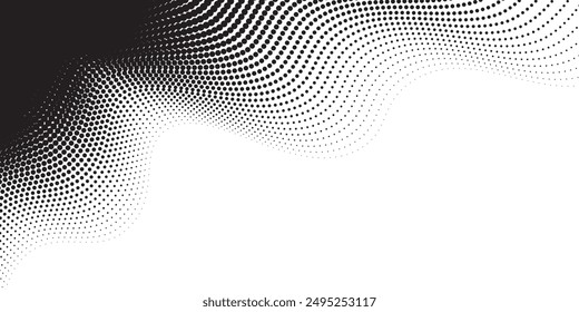halfton pattern dot background texture overlay grunge distress linear vector. Vector halftone dots. Halftone vector Technology Background dots circle