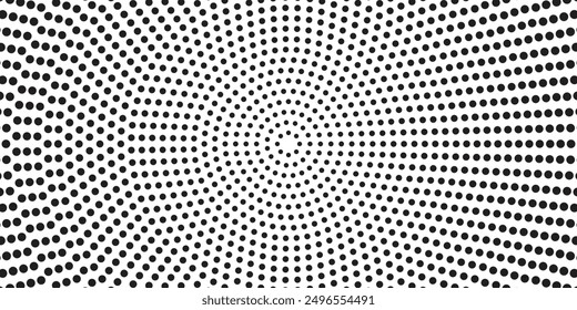 halfton pattern dot background texture overlay grunge distress linear vector. Vector halftone dots. Halftone vector Technology Background dots circle