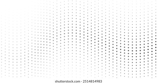 halfton pattern dot background texture overlay grunge distress linear vector. Vector halftone dots. Halftone vector Technology Background dots circle. VECTOR ILUSTRATION