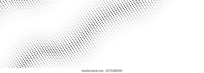 halfton pattern dot background texture overlay grunge distress linear vector. Vector halftone dots. Halftone vector Technology Background dots circle. MODERN
