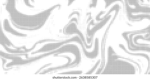 halfton pattern dot background texture overlay grunge distress linear vector. dots modern	
