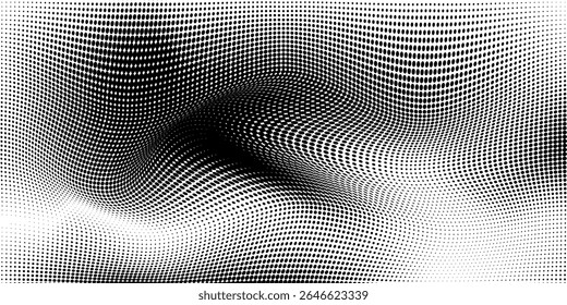 halfton pattern dot background texture overlay grunge distress linear vector. dots modern	