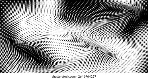 halfton pattern dot background texture overlay grunge distress linear vector. eps 10	
