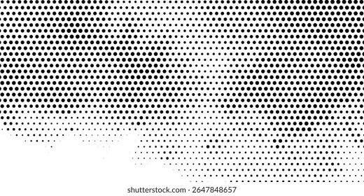 padrão de halfton ponto fundo textura sobreposição grunge angústia vetor linear.	
