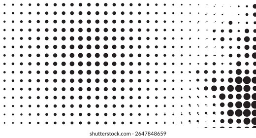 padrão de halfton ponto fundo textura sobreposição grunge angústia vetor linear.	

