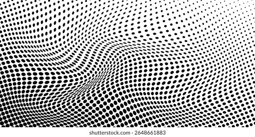 padrão de halfton ponto fundo textura sobreposição grunge aflição linear vetor. eps 10	
