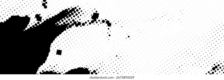 halfton pattern dot background texture overlay grunge distress linear vector. eps 10	