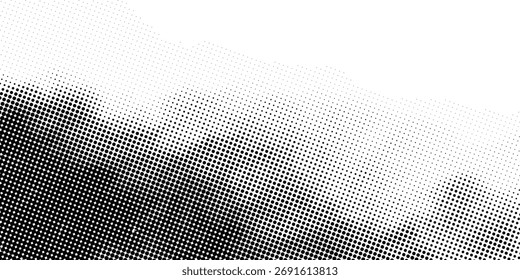 padrão de halfton ponto fundo textura sobreposição grunge aflição linear vetor. pontos vetor	