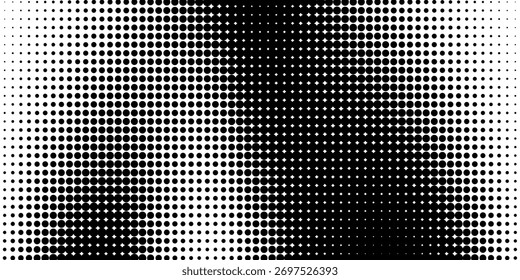 padrão de halfton ponto fundo textura sobreposição grunge aflição linear vetor. estilo moderno