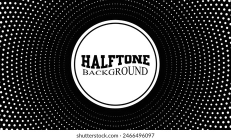 Fondo Abstractas de semitonos con círculo